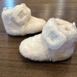 BearPaw Cream Furry Booties
